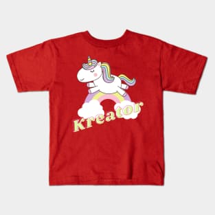 kreator ll unicorn Kids T-Shirt